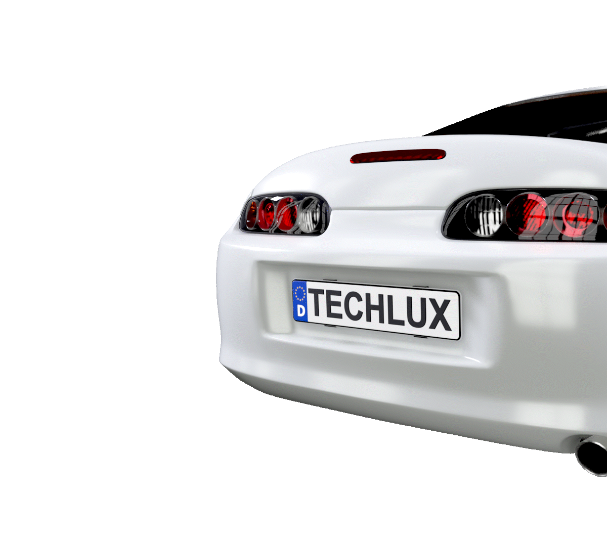 Kennzeichenhalter P3 - TECHLUX