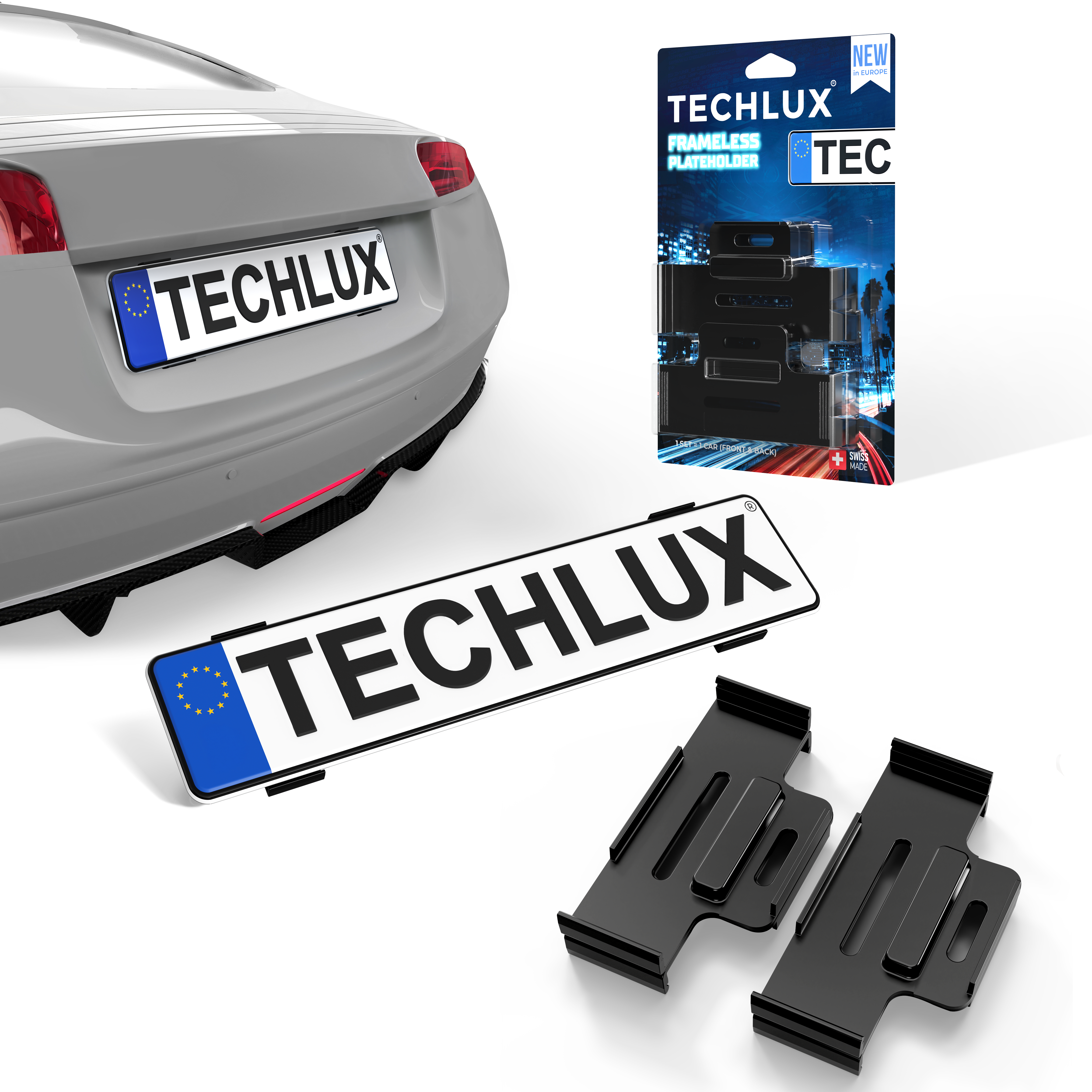 Kennzeichenhalter P3 - TECHLUX